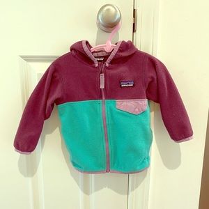 Baby Patagonia fleece 6-12 mo